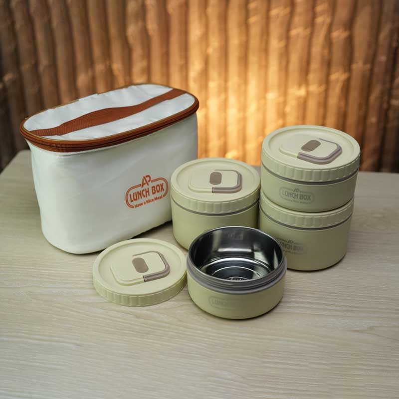 AP Lunch Box 4 Box – Multi Compartment Lunch Box